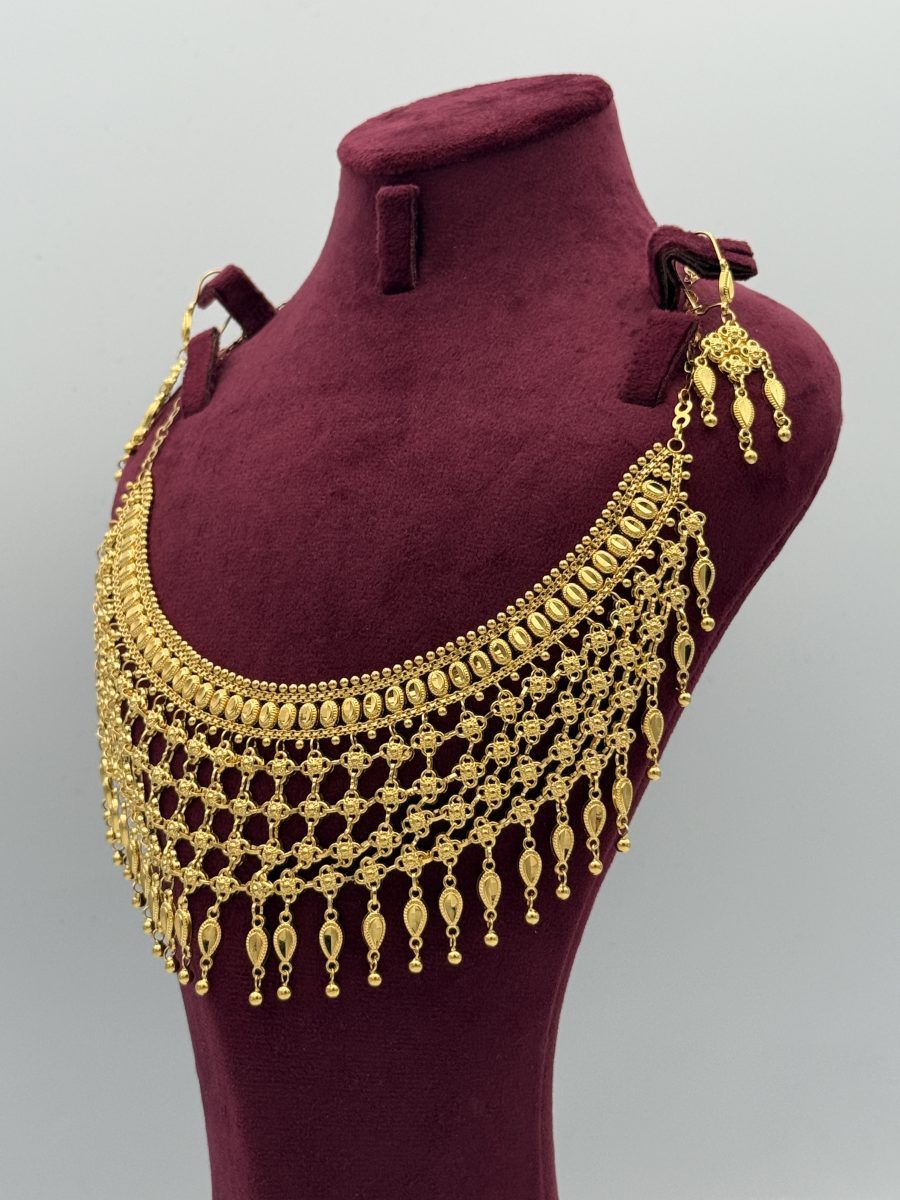 21K Gold Khaliji Half Set