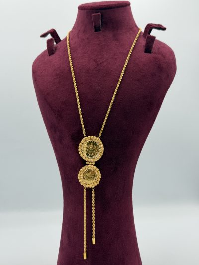 21K Gold Coin Necklace