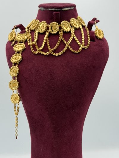 21K Gold Oval Set — 21K gold, Royal Jewelry