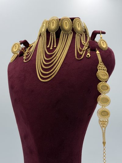 21K Gold Flower Set