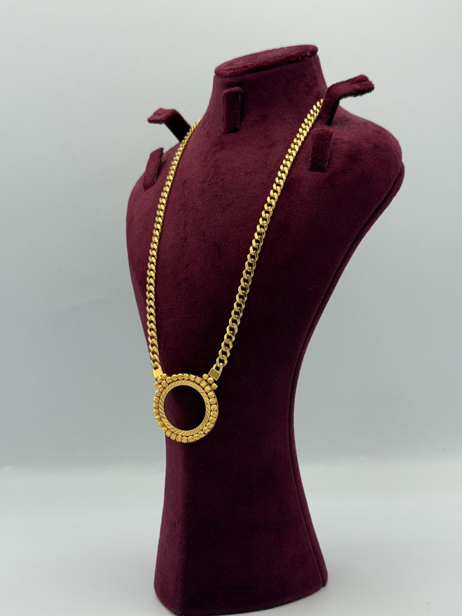 21K Gold Chain Necklace