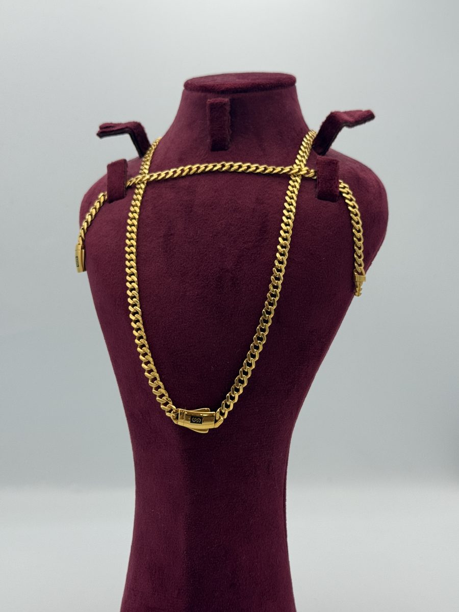 21K Gold Chain Set