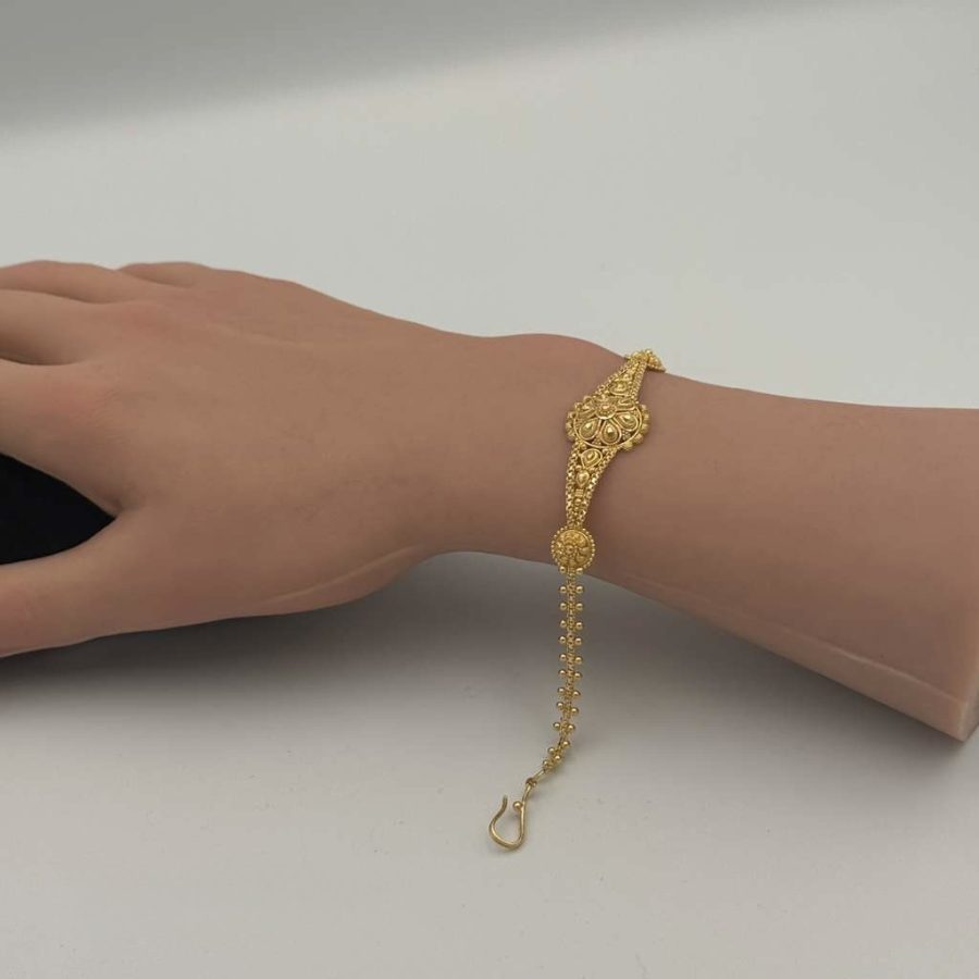 21K Gold Indian Bracelet