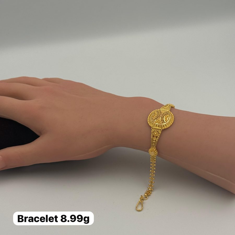 21K Gold Indian Bracelet