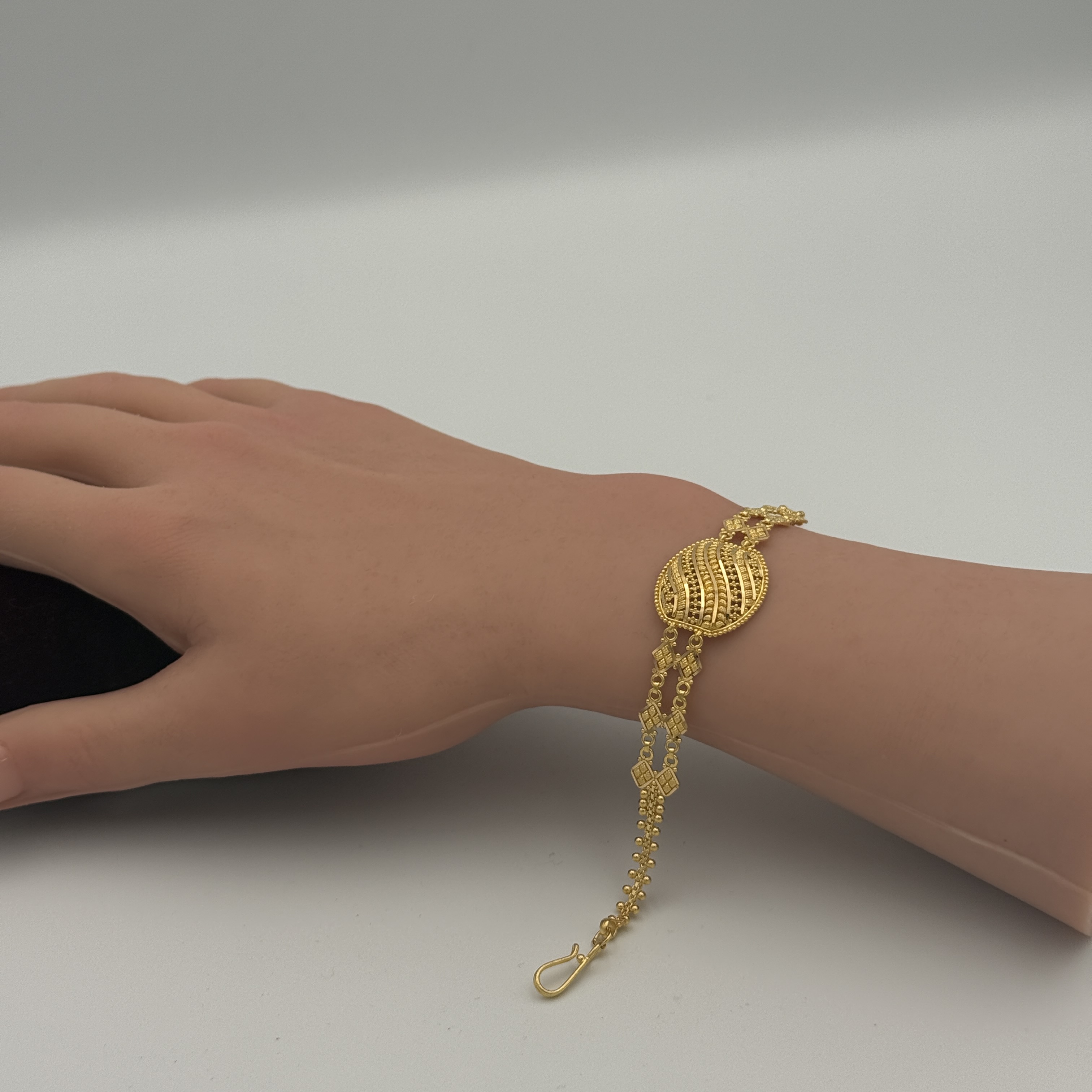 21K Gold Indian Bracelet