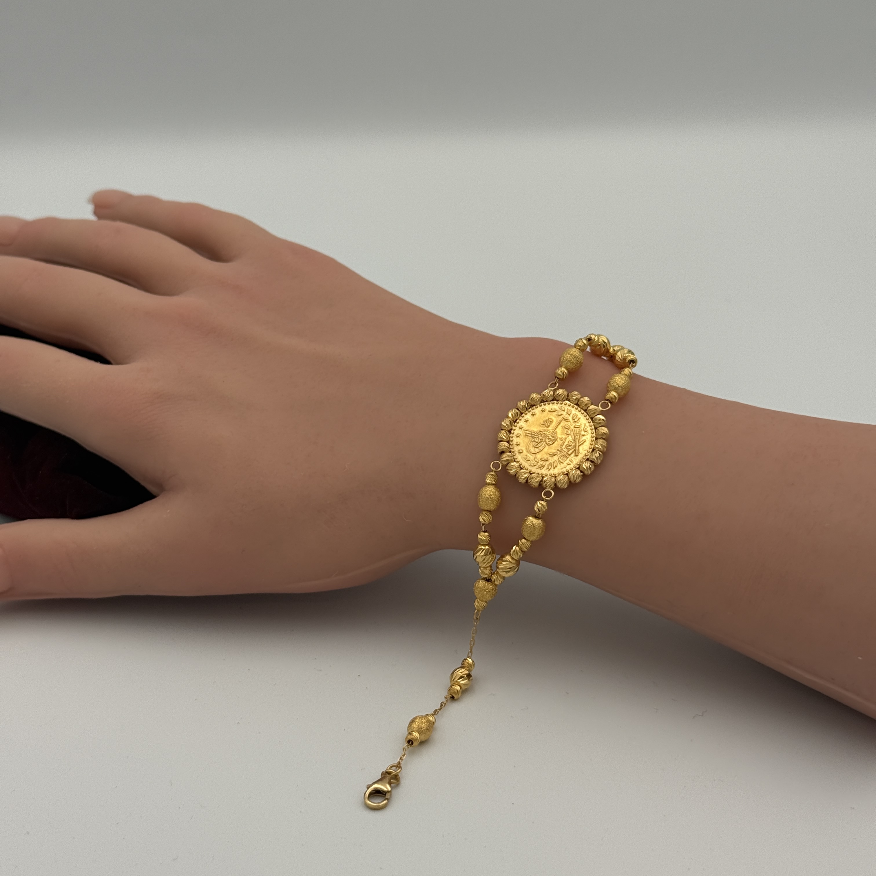 21K Gold Turkish Bracelet
