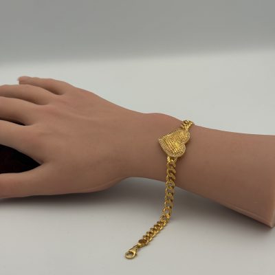 21K Gold Love Bracelet — 21K gold, Royal Jewelry