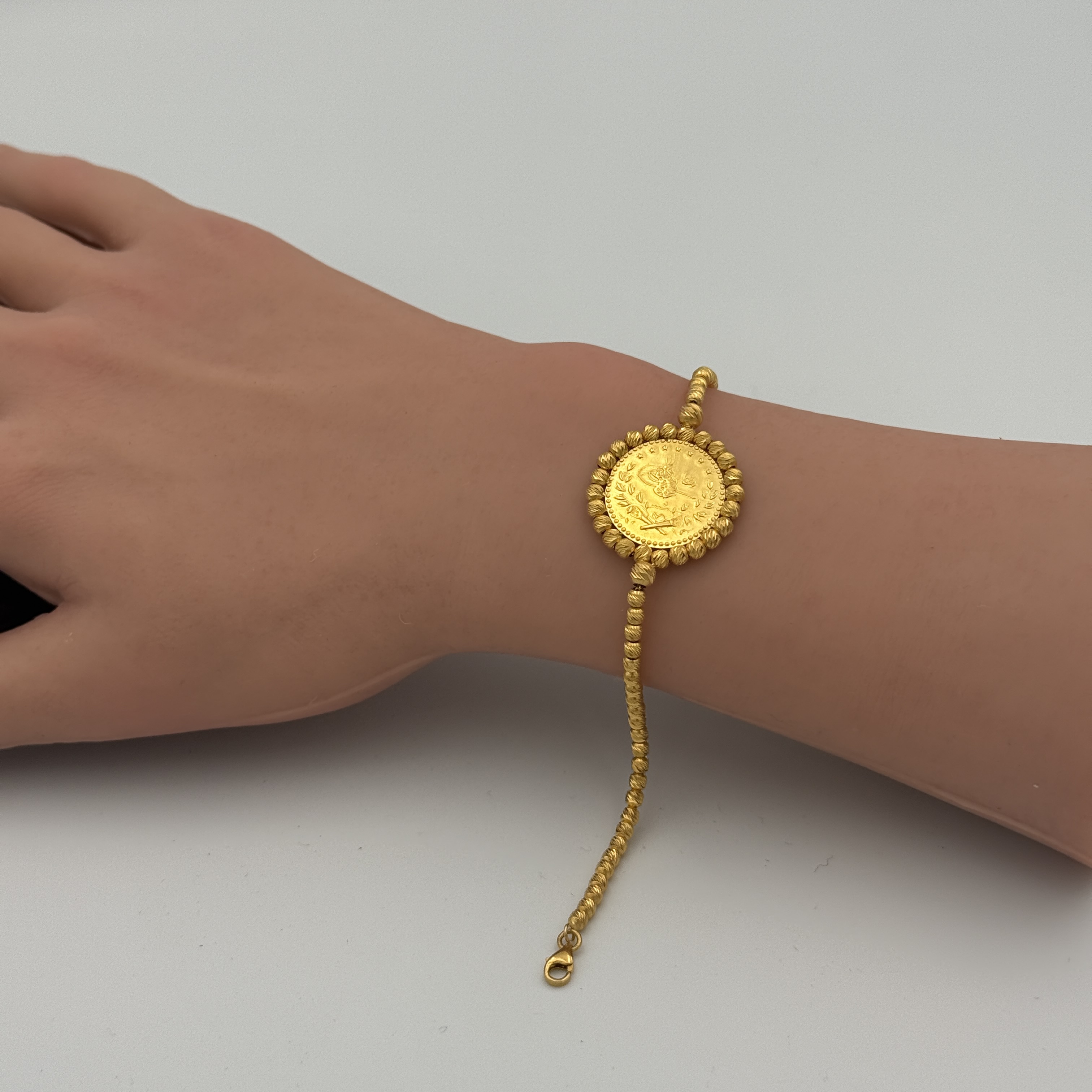 21K Gold Turkish Bracelet