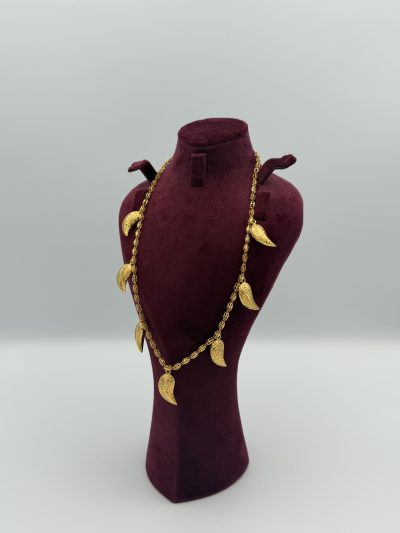 21K Gold Lozah Necklace — 21K gold, Royal Jewelry