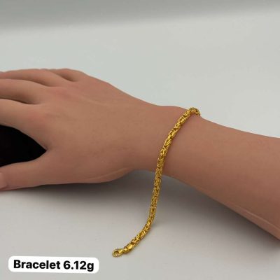 21K Gold Links Bracelet — 21K gold, Royal Jewelry