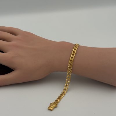 21K Gold Links Bracelet — 21K gold, Royal Jewelry