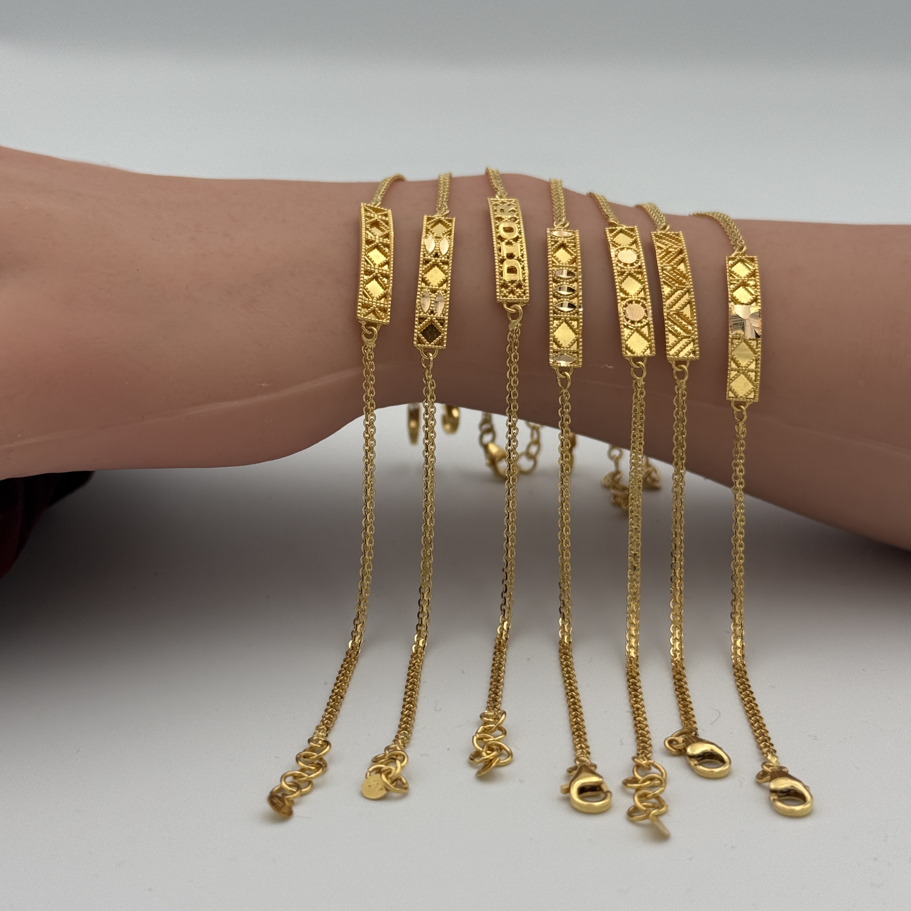 21K Gold Fancy Bracelet