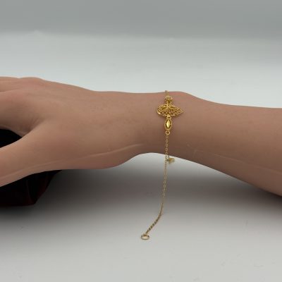 21K Gold Light Bracelet — 21K gold, Royal Jewelry