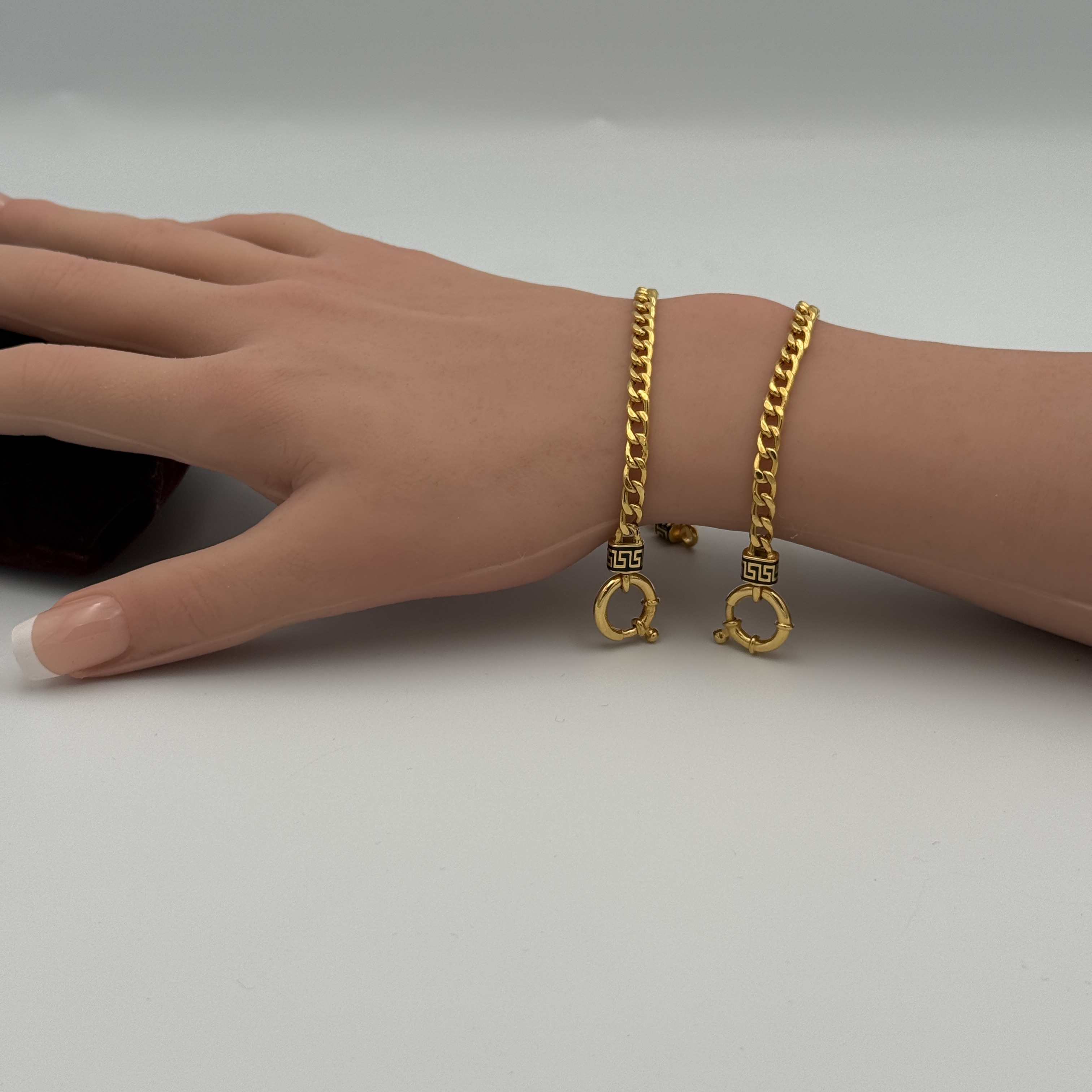 21K Gold Links Bracelet