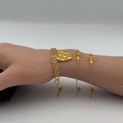21K Gold Light Bracelet — 21K gold, Royal Jewelry