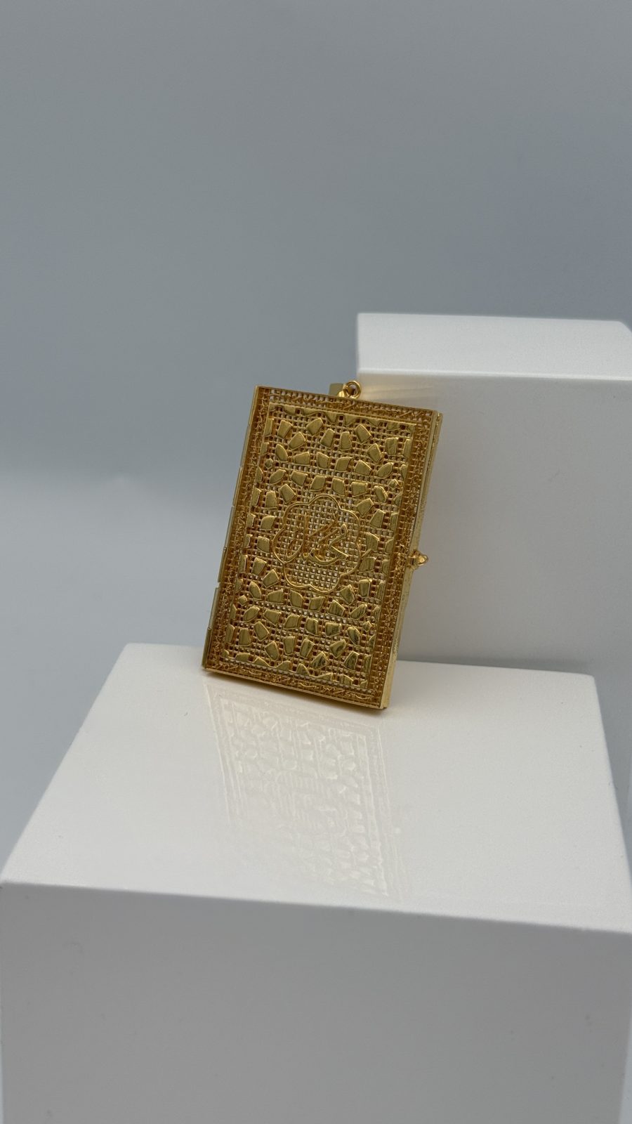 21K Gold Quran Pendant