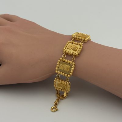 21K Gold Lady Bracelet — 21K gold, Royal Jewelry