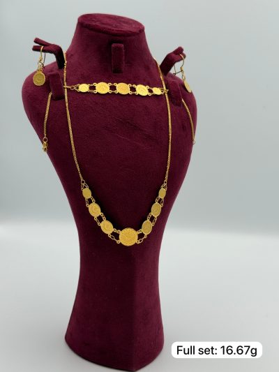 21K Gold Set — 21K gold, Royal Jewelry