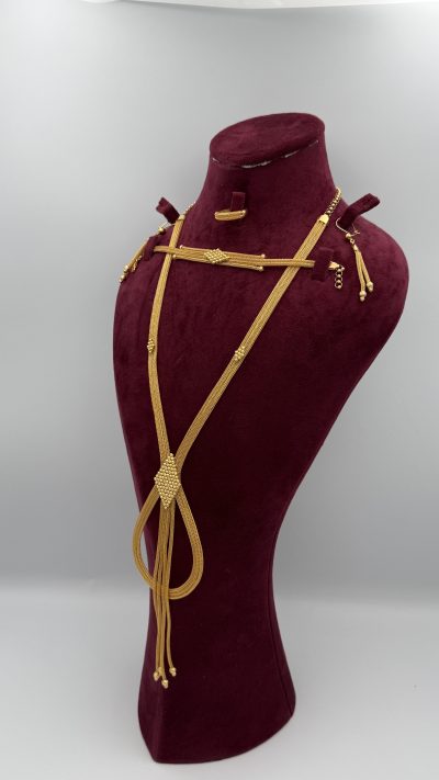 21K Gold Fancy Set — 21K gold, Royal Jewelry