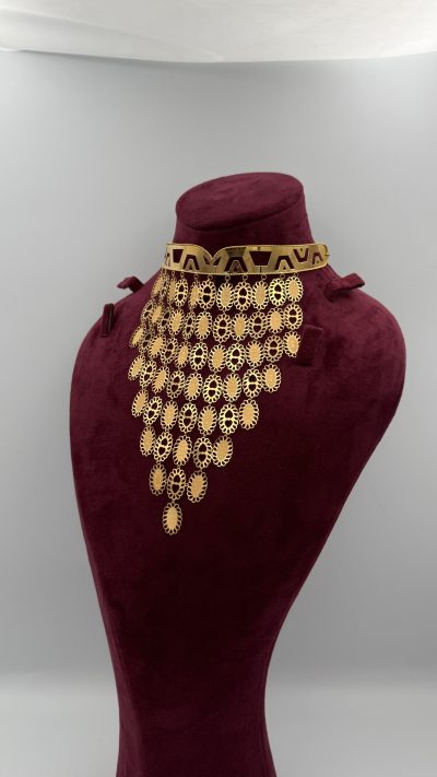 21K Gold Chocker Chokers — 21K gold, Royal Jewelry