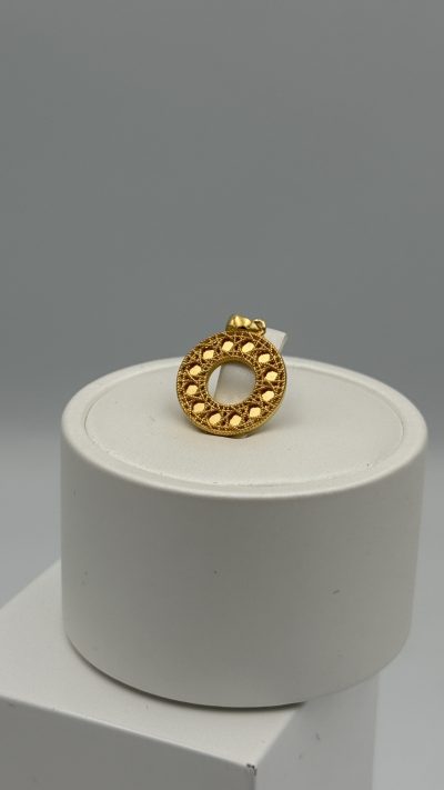 21K Gold Pendant — 21K gold, Royal Jewelry