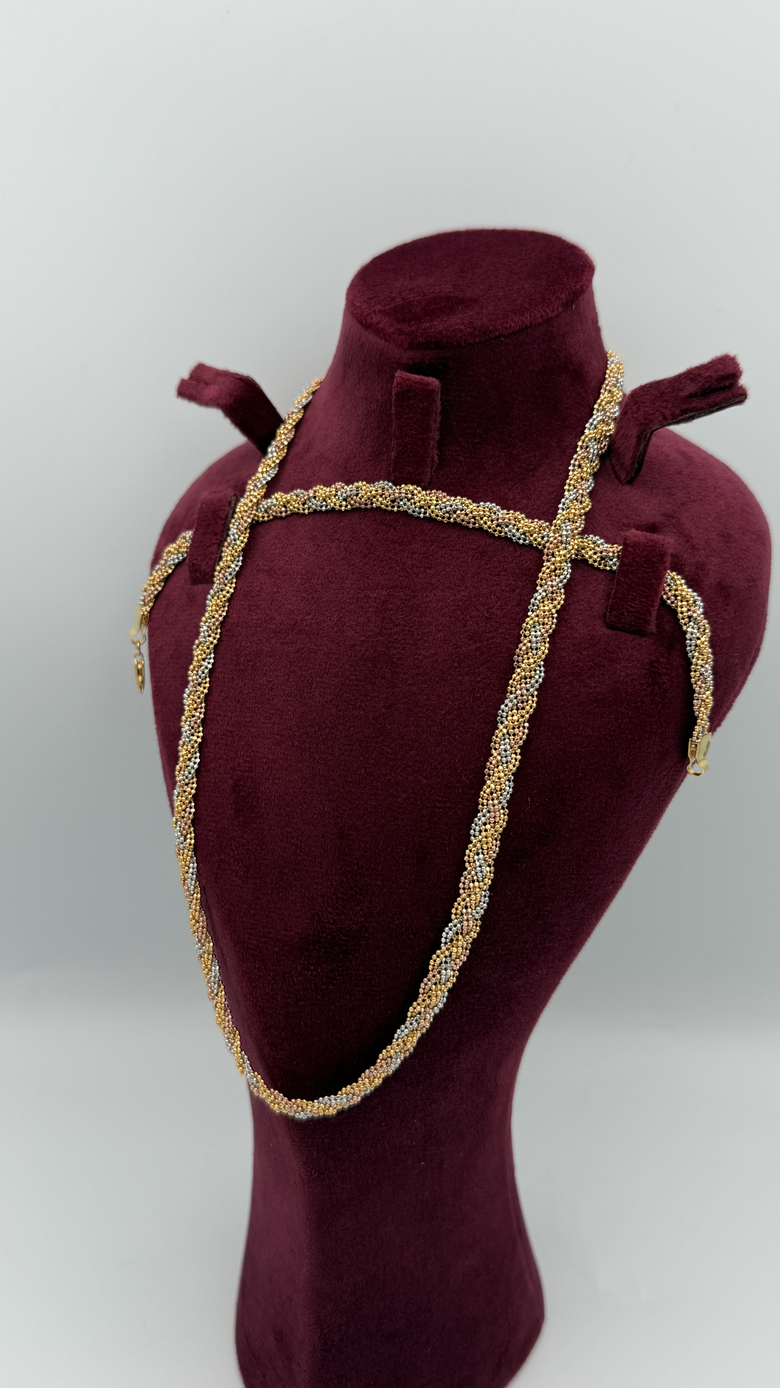21K Gold Multicolor Necklace