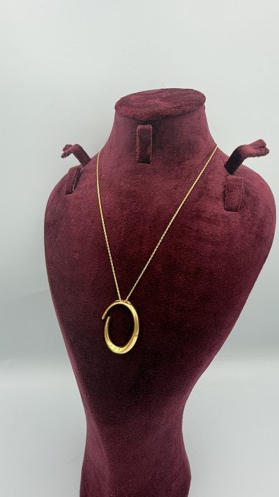21K Gold Symbol Necklace — 21K gold, Royal Jewelry