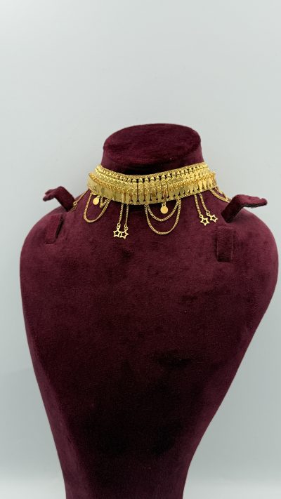 21K Gold Star Chokers — 21K gold, Royal Jewelry