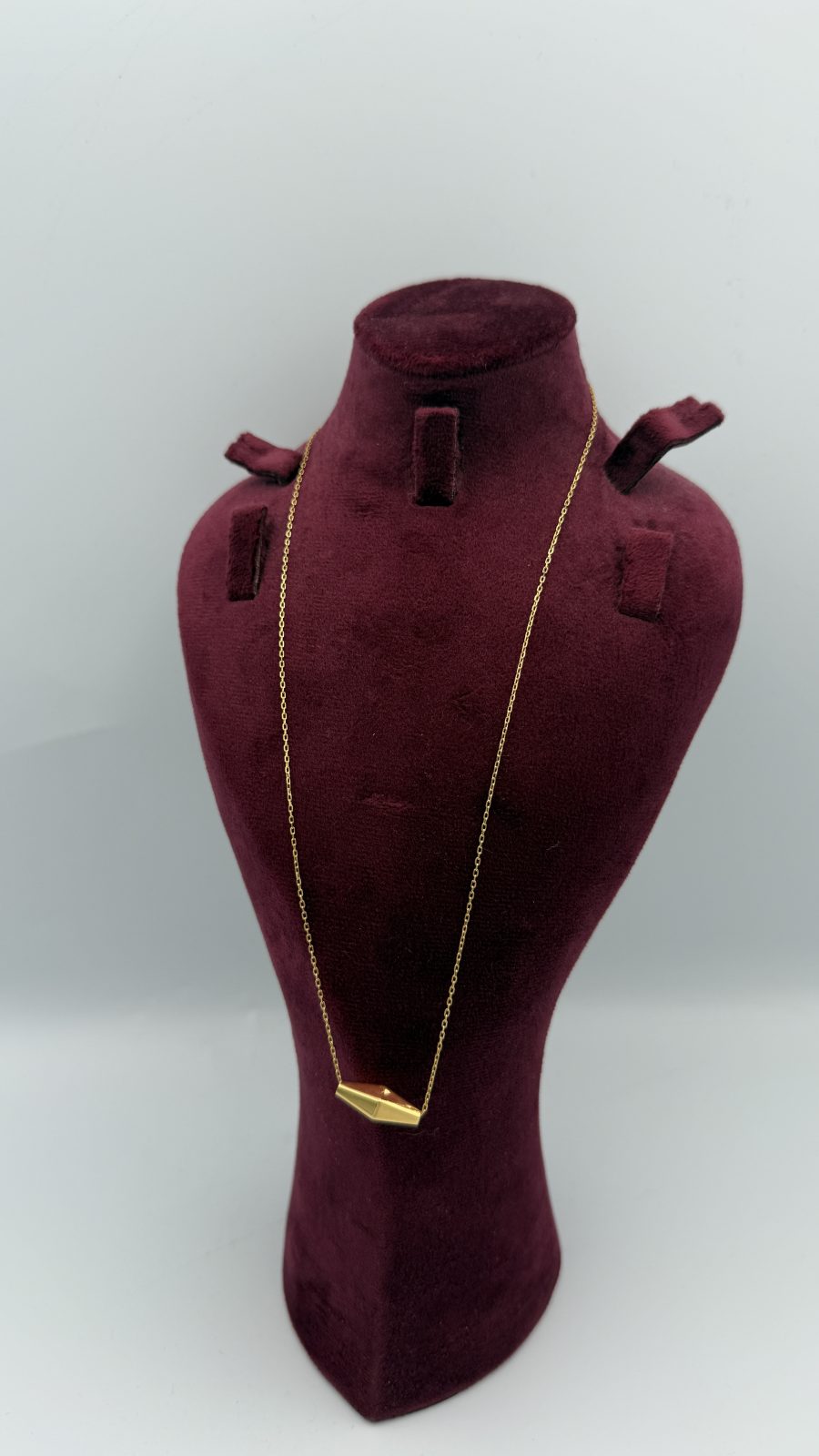 21K Gold Olive Necklace