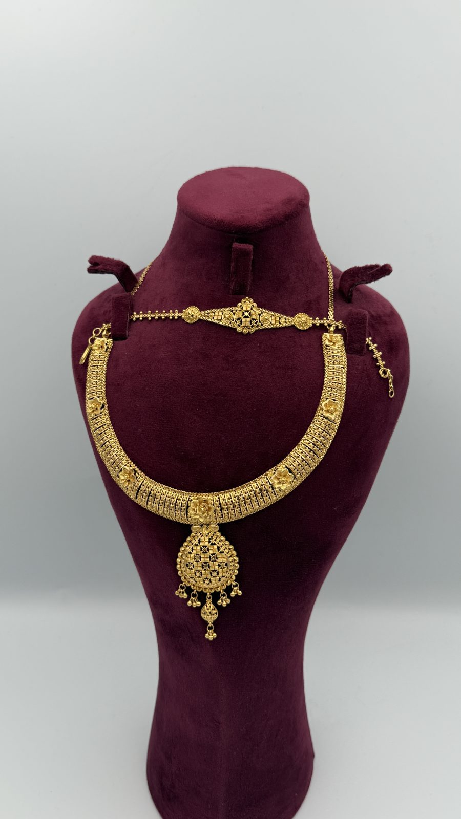 21K Gold Fancy Necklace