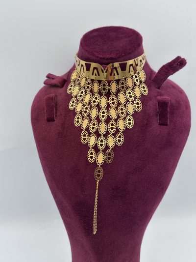 21K Gold Glove Bracelet — 21K gold, Royal Jewelry