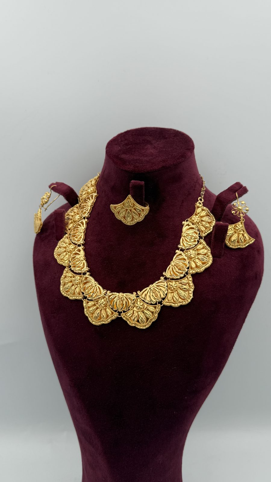 21K Gold Fancy Set