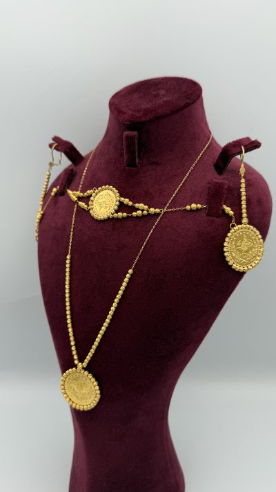21K Gold Lira Set — 21K gold, Royal Jewelry