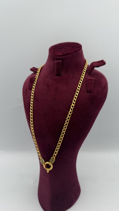21K Gold Cuban Necklace — 21K gold, Royal Jewelry