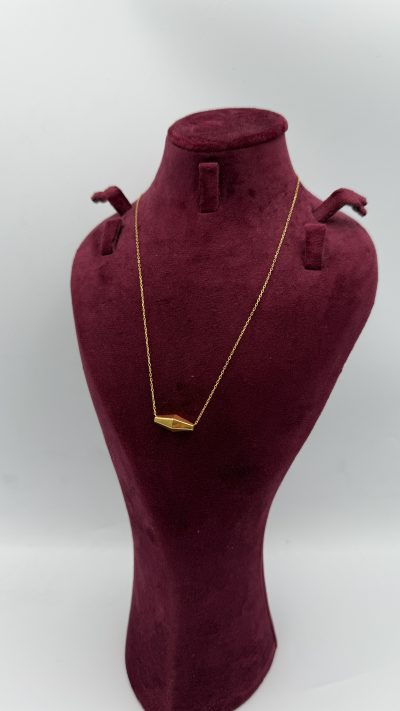21K Gold Olive Necklace — 21K gold, Royal Jewelry