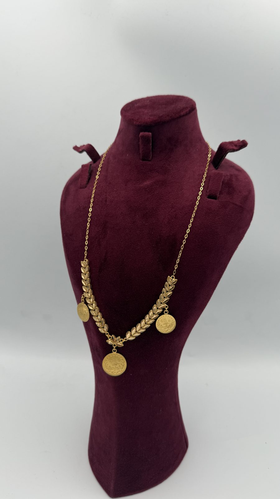 21K Gold Coin Necklace
